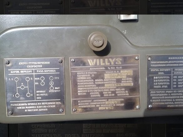 1942 Willys MB, зелёный, 6000000 рублей - вид 12