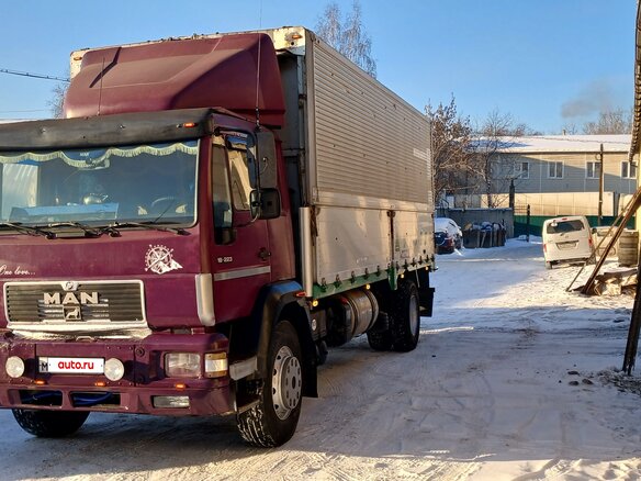 1997 MAN LE/L 2000, красный, 2000000 рублей - вид 8