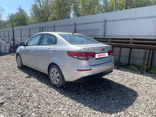 2016 Kia Rio III Рестайлинг, серый, 570000 рублей, вид 5