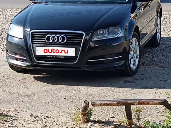 2012 Audi A3 II (8P) Рестайлинг 2, чёрный, 755000 рублей