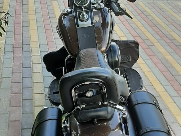 2013 Harley-Davidson Fat Boy, коричневый, 1450000 рублей - вид 15