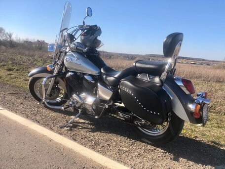 2003 Honda Shadow 750, серебристый, 600000 рублей, вид 3