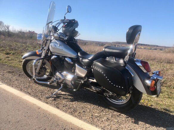 2003 Honda Shadow 750, серебристый, 600000 рублей - вид 2