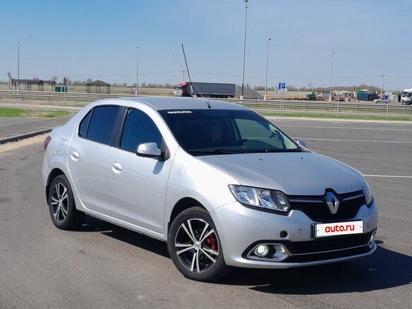 2014 Renault Logan II, серебристый, 820000 рублей - вид 13