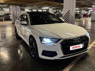 2020 Audi A6 35 TDI V (C8), белый, 3250000 рублей, вид 3