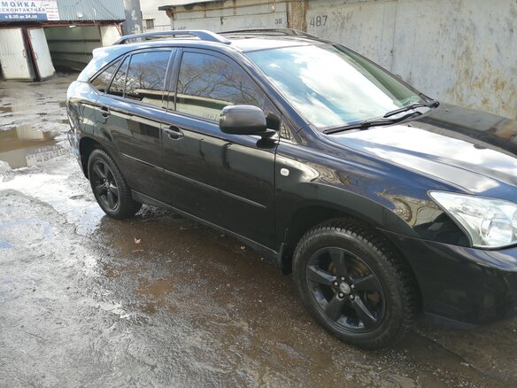 2005 Lexus RX 400h II, чёрный - вид 6