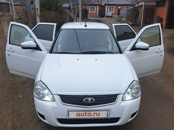 2012 Lada (ВАЗ) Priora I, белый, 480000 рублей - вид 1