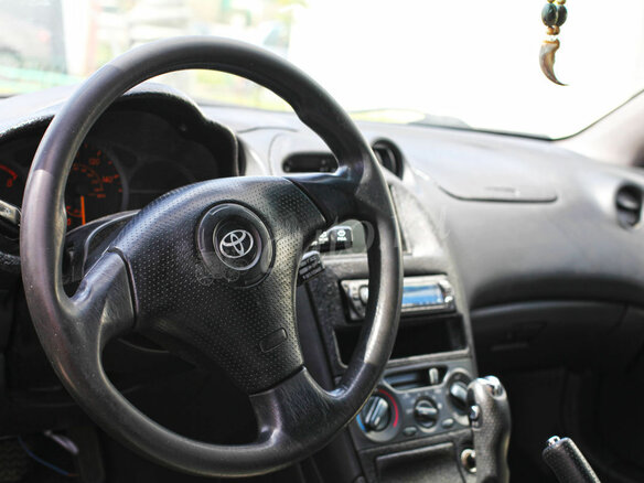 2003 Toyota Celica VII (T230) Рестайлинг, чёрный - вид 4