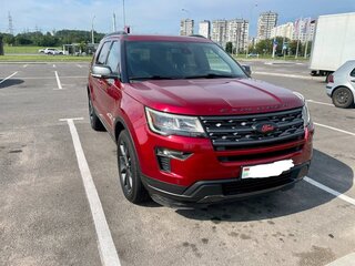 2018 Ford Explorer V Рестайлинг 2, пурпурный, 2363993 рублей, вид 1