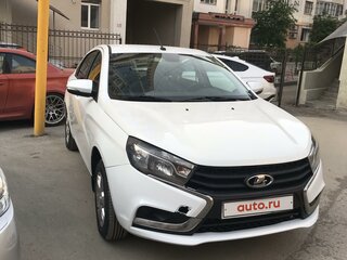 2019 Lada (ВАЗ) Vesta CNG I, белый, 950000 рублей, вид 3