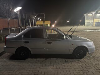 2006 Hyundai Accent ТагАЗ II, серебристый, 320000 рублей, вид 2