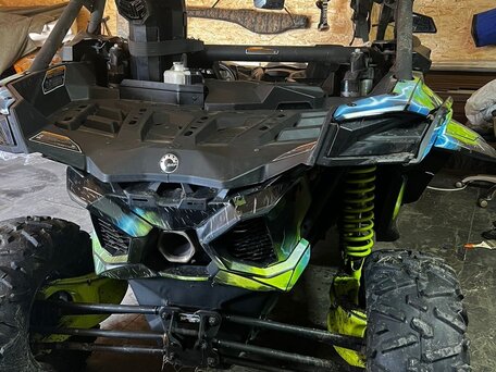 2020 BRP Can-Am Maverick Max X RS Turbo RR, чёрный, 3700000 рублей, вид 2