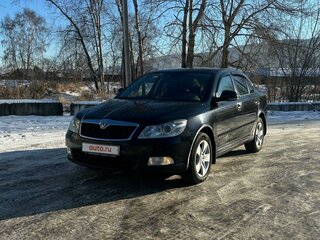 2010 Skoda Octavia II (A5) Рестайлинг, чёрный, 850000 рублей, вид 1