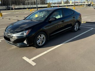 2019 Hyundai Elantra VI (AD) Рестайлинг, чёрный, 1500000 рублей, вид 1