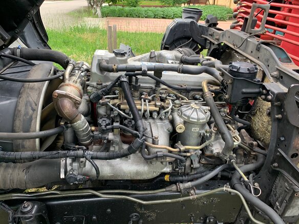 2005 Hino Series 500 (Ranger), голубой - вид 13