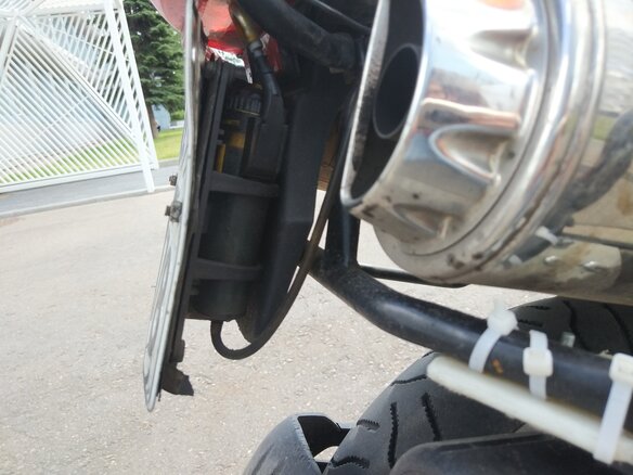 2006 BMW F 650 GS, красный - вид 5