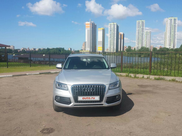 2014 Audi Q5 I (8R) Рестайлинг, серебристый