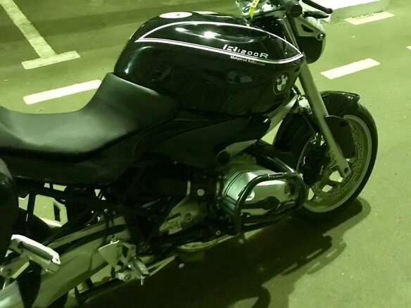 2010 BMW R 1200 R, чёрный - вид 13