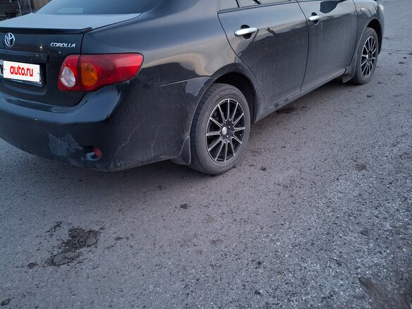 2007 Toyota Corolla X (E140, E150), чёрный, 830000 рублей - вид 4