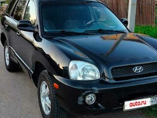 2000 Hyundai Santa Fe I, чёрный, 400000 рублей, вид 2