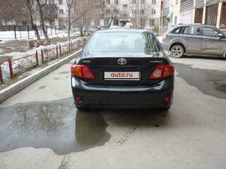 2008 Toyota Corolla X (E140, E150), чёрный, 1600000 рублей, вид 3