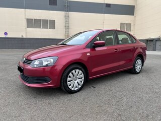 2013 Volkswagen Polo V, красный, 750000 рублей, вид 1