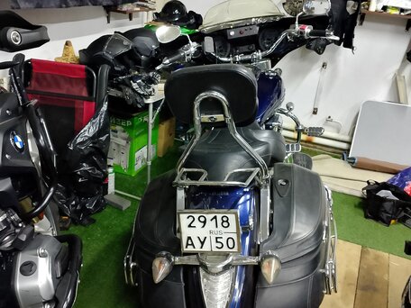 2007 Yamaha XV 1900, синий, 850000 рублей, вид 2