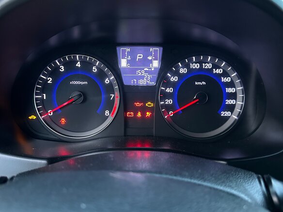 2016 Hyundai Solaris I Рестайлинг, серый, 1190000 рублей - вид 6