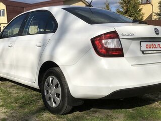 2019 Skoda Rapid I Рестайлинг, белый, 1369990 рублей, вид 5