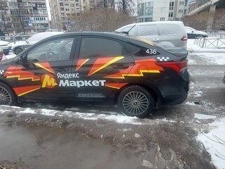 2018 Hyundai Solaris II, чёрный, 1260000 рублей, вид 3