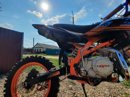 2023 Kayo Evolution YX140EM, оранжевый, 100000 рублей, вид 1