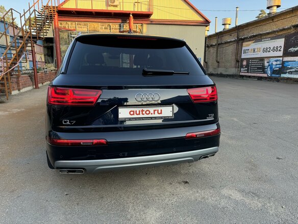 2016 Audi Q7 II (4M), синий, 4150000 рублей - вид 5