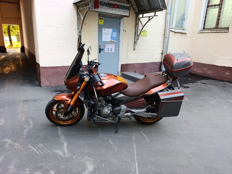 2006 Honda CB 600F Hornet, оранжевый, 450000 рублей, вид 2