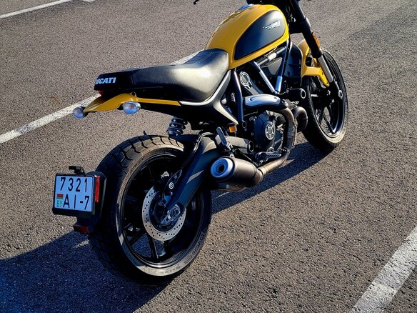 2017 Ducati Scrambler 800, жёлтый, 555213 рублей - вид 10