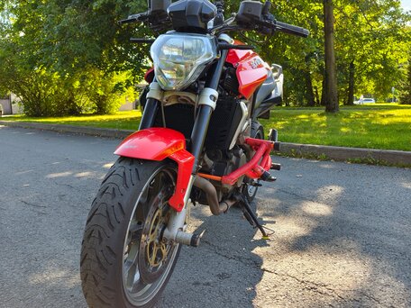 2012 Aprilia SL 750 Shiver, красный, 400000 рублей, вид 2