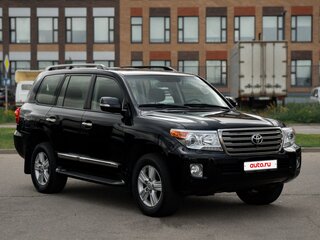 2014 Toyota Land Cruiser 200 Series Рестайлинг 1, чёрный, 4099999 рублей, вид 3