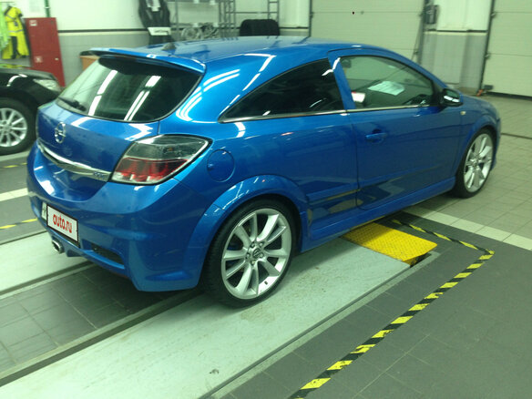 2008 Opel Astra OPC H, голубой - вид 4