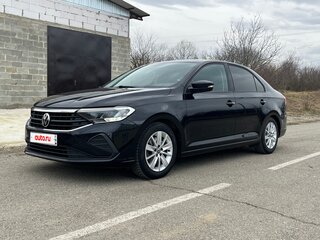 2020 Volkswagen Polo VI, чёрный, 1690000 рублей, вид 1