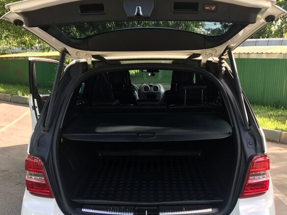 2011 Mercedes-Benz M-Класс 350 II (W164) Рестайлинг, белый - вид 3