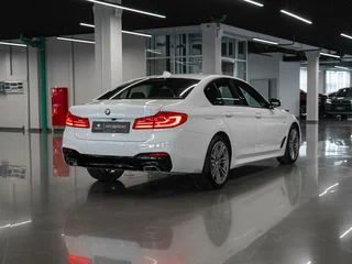 2019 BMW 5 серии 520d xDrive VII (G30/G31/G38), белый, 4110000 рублей, вид 4