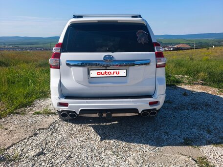 2013 Toyota Land Cruiser Prado 150 Series Рестайлинг 1, белый, 3200000 рублей, вид 5
