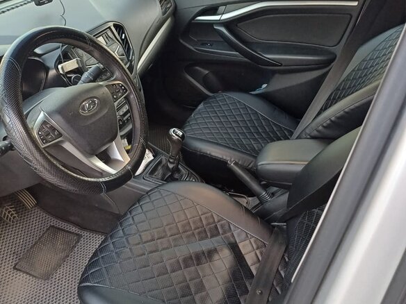 2018 Lada (ВАЗ) Vesta I, серебристый, 850000 рублей - вид 4