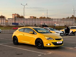 2012 Opel Astra GTC J Рестайлинг, жёлтый, 870000 рублей, вид 2