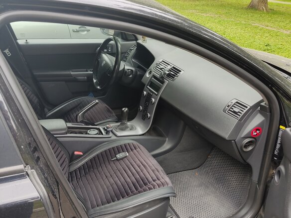 2008 Volvo S40 II Рестайлинг, чёрный, 550000 рублей - вид 6
