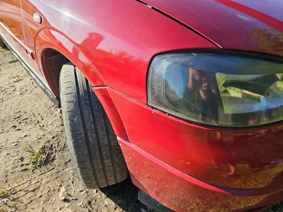 1999 Opel Astra G, пурпурный, 280000 рублей - вид 10