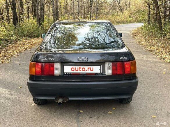 1988 Audi 80 IV (B3), чёрный, 230000 рублей - вид 15