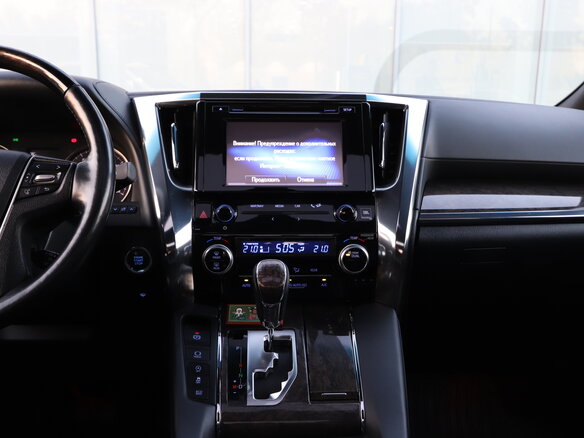 2019 Toyota Alphard III Рестайлинг, чёрный, 5400000 рублей - вид 11