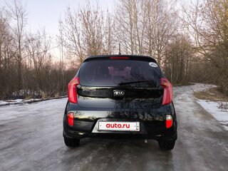 2013 Kia Picanto II, чёрный, 655000 рублей, вид 3