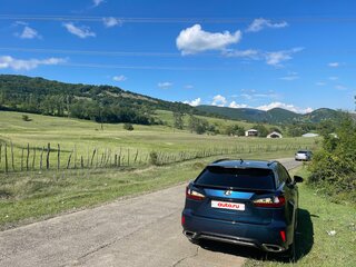 2016 Lexus RX 200t IV, синий, 2500000 рублей, вид 4