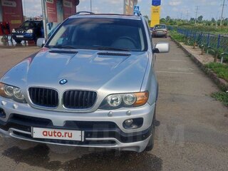 2004 BMW X5 3.0i I (E53) Рестайлинг, серебристый, 1500000 рублей, вид 1